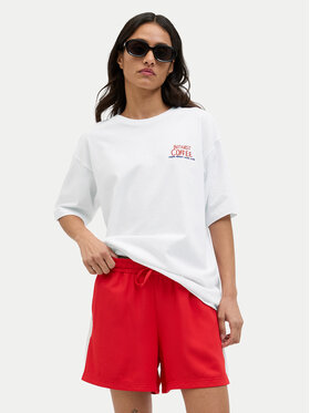 JJXX JJXX Tricou Nina 12273776 Alb Loose Fit