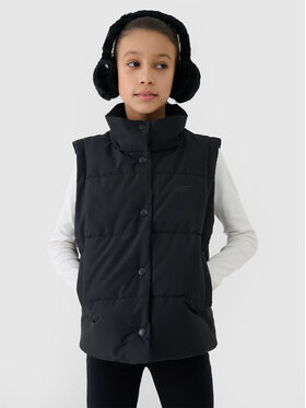 4F 4F Kamizelka casual Czarny Oversize