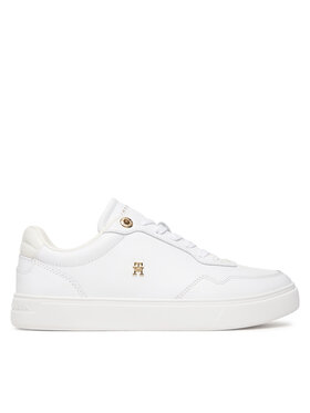 Tommy Hilfiger Tommy Hilfiger Sneakers Casual Cupsole Sneaker FW0FW09022 Alb