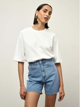 La Mania La Mania Blusa TINA Bianco Classic Fit
