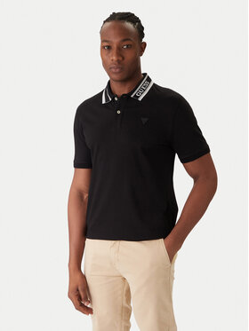 Guess Guess Polo M6RP60 K7O64 Czarny Regular Fit