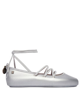 Melissa Melissa Μπαλαρίνες Melissa Beta Ad 38020 Ασημί