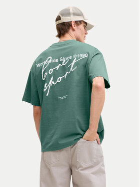 Jack & Jones Jack & Jones T-shirt Dust 12292982 Tirkizna Loose Leg