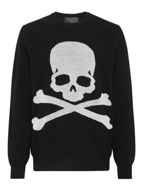 PHILIPP PLEIN PHILIPP PLEIN Longsleeve 1967 Nero Regular Fit
