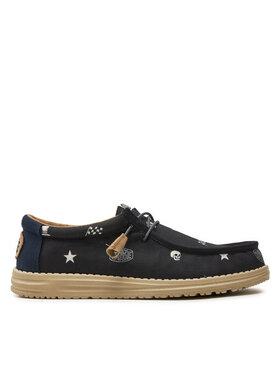 Hey Dude Hey Dude Scarpe basse Wally Stars N Skulls Print 41284-001 Nero