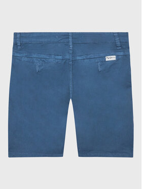 Pepe Jeans Kratke Hlače Blueburn Short PB800726C75 Plava Regular Fit