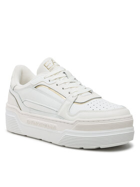 EA7 Emporio Armani EA7 Emporio Armani Sneakers X7X010 XK334 S506 Écru
