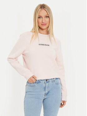 Guess Jeans Guess Jeans Bluza W4YQ10 KC811 Różowy Classic Fit