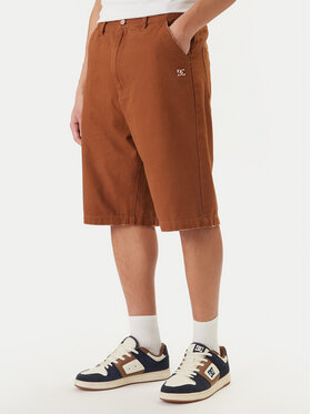 DC Shoes DC Shoes Szorty jeansowe EDYWS03167 Miedziany Wide Leg