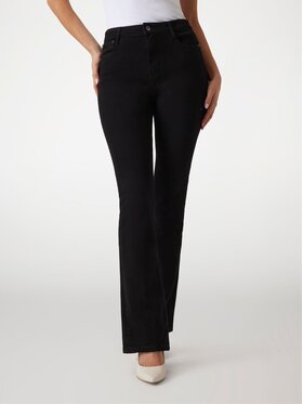 Guess Guess Jeansy 171953 Czarny Flared Fit