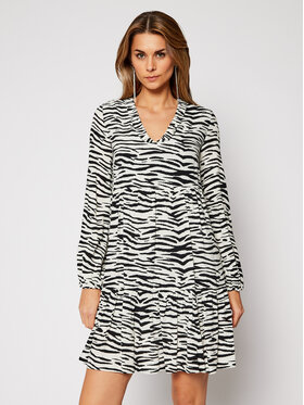 Pinko Pinko Kasdieninė suknelė Zebra 20202 PRR 1N133V 8495 Balta Regular Fit