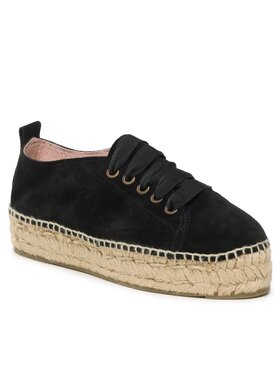 Manebi Manebi Espadrilės Lace-Up Espadrilles K 1.0 E0 Juoda