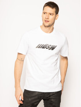 MSGM MSGM T-shirt 2840MM109 207098 Bianco Regular Fit