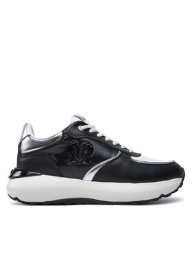 LOVE MOSCHINO LOVE MOSCHINO Sneakersy JA15455G0LIN100A Černá
