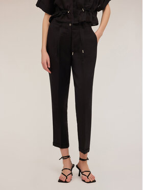 Motivi Motivi Pantaloni di tessuto P293Q003953N033 Nero Regular Fit