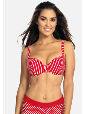 Feba Feba Góra od bikini FG01E Czerwony