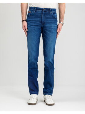 Wrangler Wrangler Jeansy TEXAS SLIM Niebieski Regular Fit