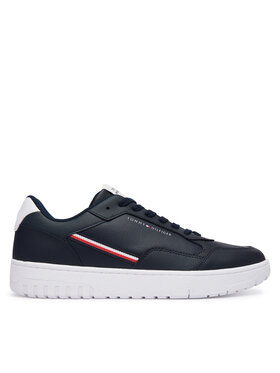 Tommy Hilfiger Tommy Hilfiger Αθλητικά Th Basket Corporate Stripes FM0FM06091 Σκούρο μπλε