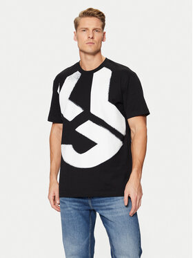 Karl Lagerfeld Jeans Karl Lagerfeld Jeans Tricou A1M17045 Negru Regular Fit