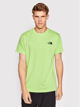 The North Face The North Face Tricou Simple Dome NF0A2TX5 Verde Regular Fit