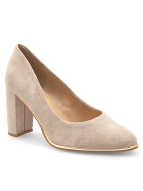 Scarpe hotsell tacco beige