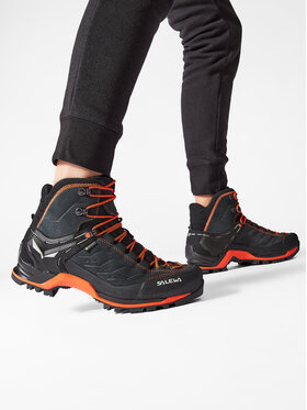 Salewa Salewa Παπούτσια πεζοπορίας Mtn Trainer Mid Gtx GORE-TEX 63458-0985 Μαύρο