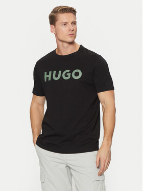 HUGO HUGO T-shirt Dulivio 50467556 Crna Regular Fit