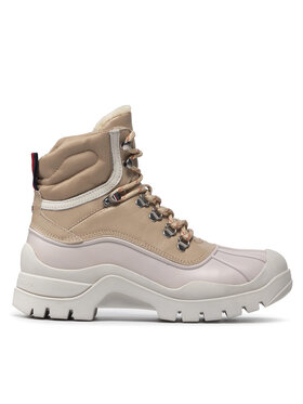 Tommy Hilfiger Tommy Hilfiger Stiefeletten Warmilined Outdoor Boot FW0FW05973 Beige