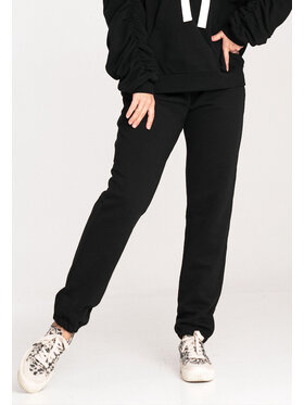 FIGL FIGL Spodnie dresowe M1056 Czarny Jogger Fit