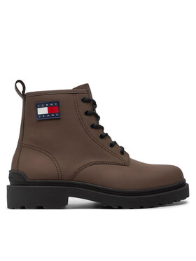 Tommy Jeans Tommy Jeans Schnürstiefeletten EM0EM01447 Braun