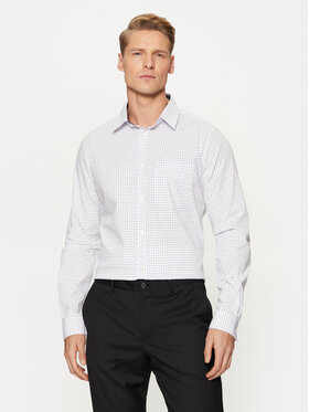 s.Oliver s.Oliver Cămașă 2149815 Alb Slim Fit