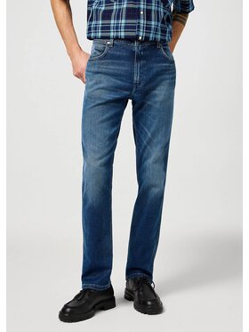 Wrangler Wrangler Jeansy GREENSBORO Niebieski Regular Fit