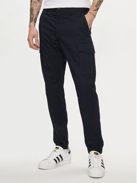 s.Oliver s.Oliver Pantaloni di tessuto 2136168 Blu scuro Regular Fit