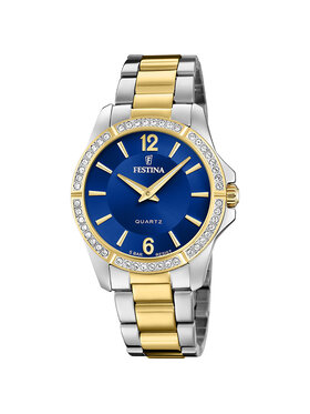 Festina Festina Zegarek F20594-2 Srebrny
