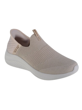 Skechers Skechers Sneakersy Skechers Slip-Ins Ultra Flex 3.0 - Glitter Me Beżowy