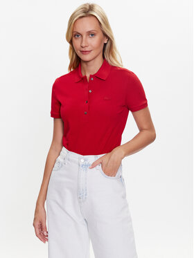 Lacoste Lacoste Polo PF5462 Czerwony Regular Fit