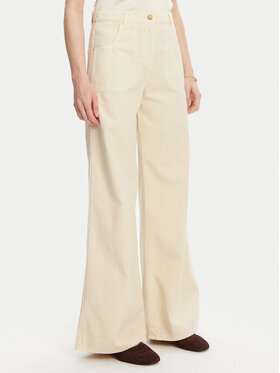 Luisa Spagnoli Luisa Spagnoli Jeans Ali 541943 Beige Flare Fit