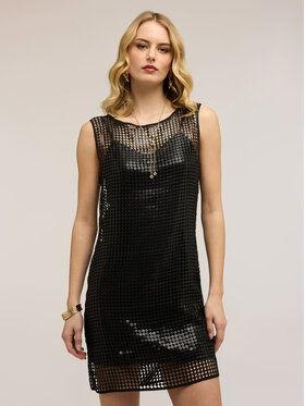 Motivi Motivi Abito da cocktail 7045Q103488N033 Nero Regular Fit