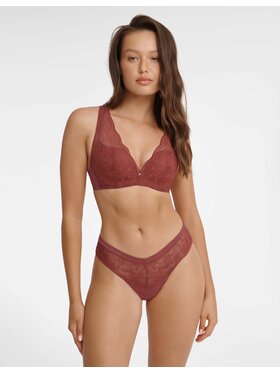 Henderson Henderson Biustonosz braletka 40989-93X Bordowy