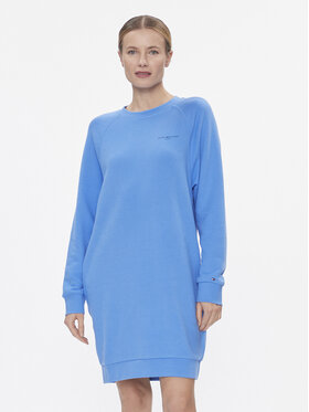Tommy Hilfiger Tommy Hilfiger Strickkleid 1985 WW0WW39793 Blau Regular Fit