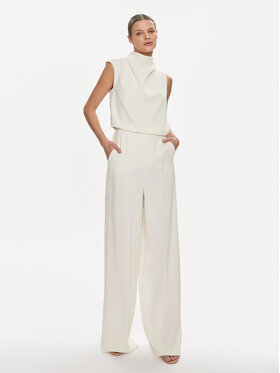 Marella Marella Jumpsuit Lilia 2413241013 Écru Regular Fit