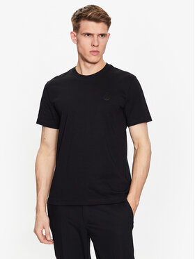 Trussardi Trussardi T-Shirt 52T00735 Czarny Regular Fit