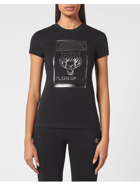 Plein Sport Plein Sport T-Shirt 2125 Czarny Regular Fit