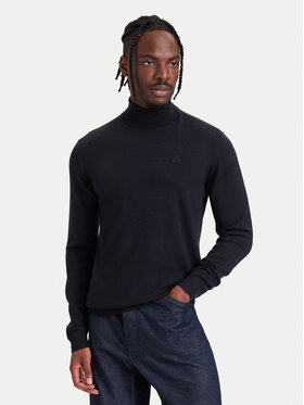 KARL LAGERFELD KARL LAGERFELD Golf 655058 564399 Granatowy Regular Fit