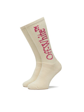 Off-White Off-White Κάλτσες Ψηλές Ανδρικές OWRA003S23KNI0010432 Εκρού