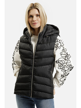 Cross Jeans Cross Jeans Bezrękawnik 90036-020 Czarny Regular Fit