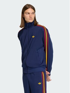 adidas adidas Bluza FIREBIRD Błękitny Loose Fit
