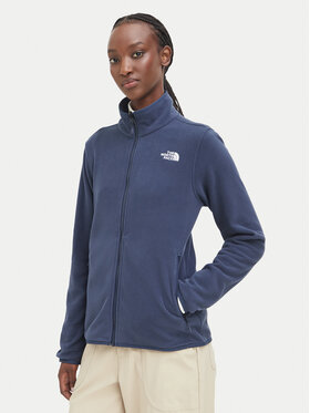 The North Face The North Face Fleecová mikina Glacier NF0A8D2F Tmavomodrá Regular Fit