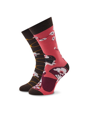 Funny Socks Funny Socks Visoke nogavice Unisex Japan SM/03 Rjava
