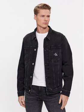 Calvin Klein Jeans Calvin Klein Jeans Kurtka jeansowa J30J324577 Czarny Slim Fit